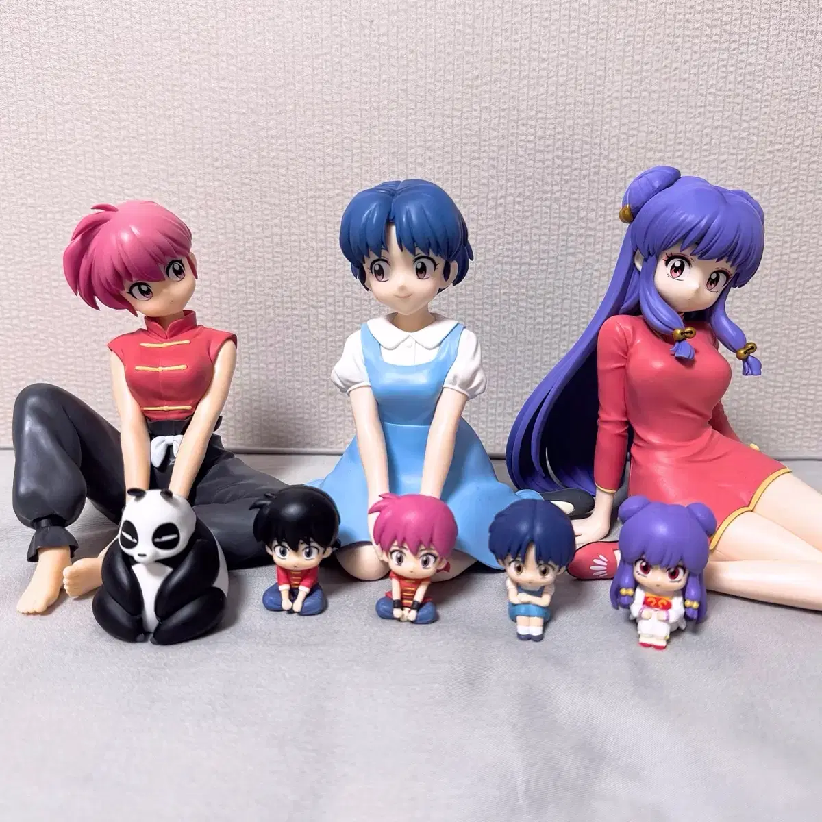 ボックス O) らんま 1/2 らんま、 あかね、 シャンプーフィギュア